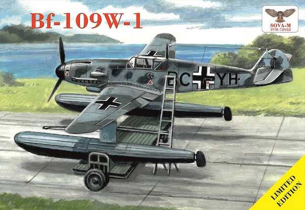 Messerschmitt Bf.109W-1 + trolley  SVM-72032