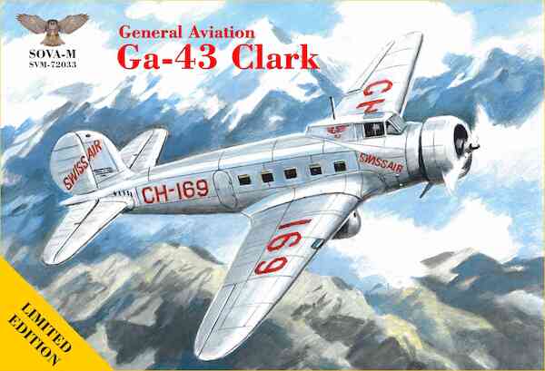 General Aviation GA-43  Clark passenger airliner (Swissair)  SVM-72033