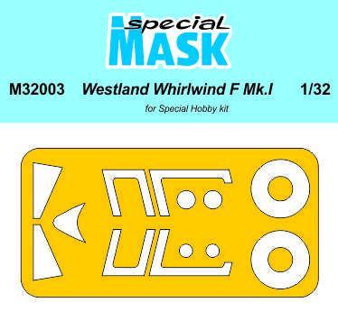 Westland Whirlwind Masking set (Special Hobby)  m32003