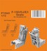 F-15D/DJ/E/I Eagle Seat (2 pcs.) (Academy) 129-P72045