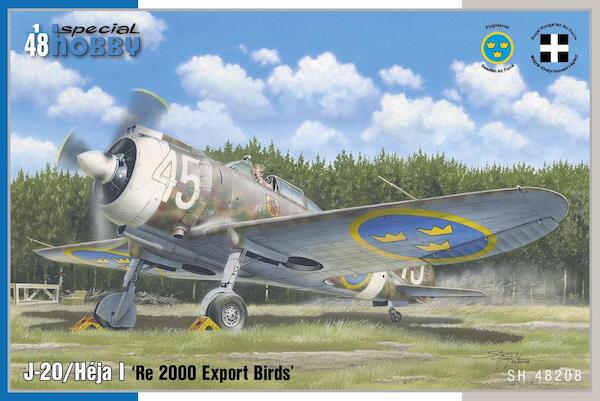 Reggiane Re2000/ J-20/Hja I   'Re 2000 Export Birds'  SH48208