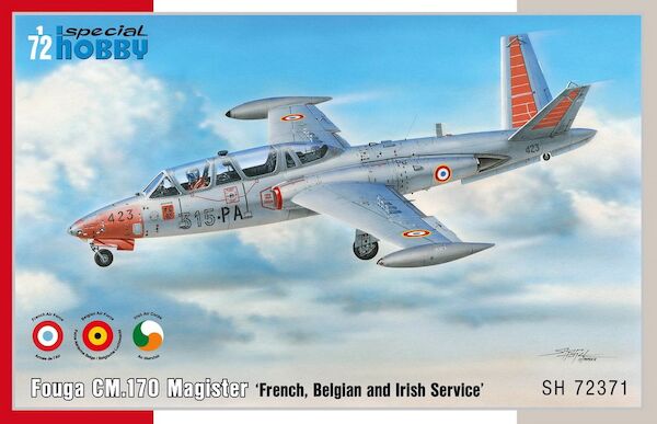 Fouga Magister  'French, Belgian and Irish Service'  SH72371
