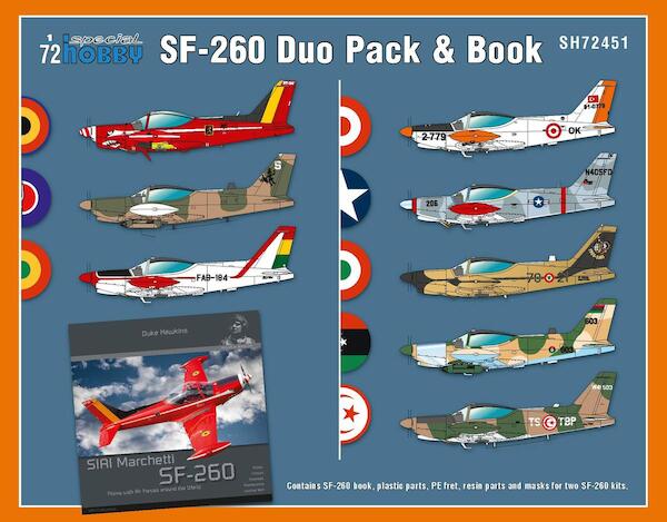 SIAI-Marchetti SF-260 Duo Pack & Book SH72451