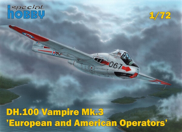 DH.100 Vampire MK3 'European and American Operators'  SH72453