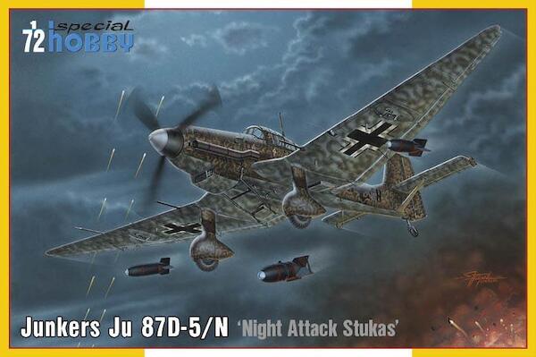 Junkers Ju 87D-5/N/D-8 'Night Attack Stukas'  SH72458