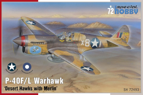 Curtiss P-40F/L Warhawk 'Desert Hawks with Merlin' (EXPECTED APRIL 2024)  SH72493