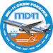 Sticker KLM MD-11 CREW FOREVER 