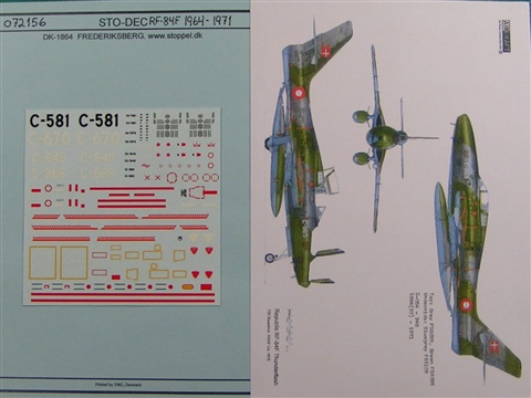 Republic RF84F Thunderflash 1959-1971 (Royal Danish AF)  SDC072156