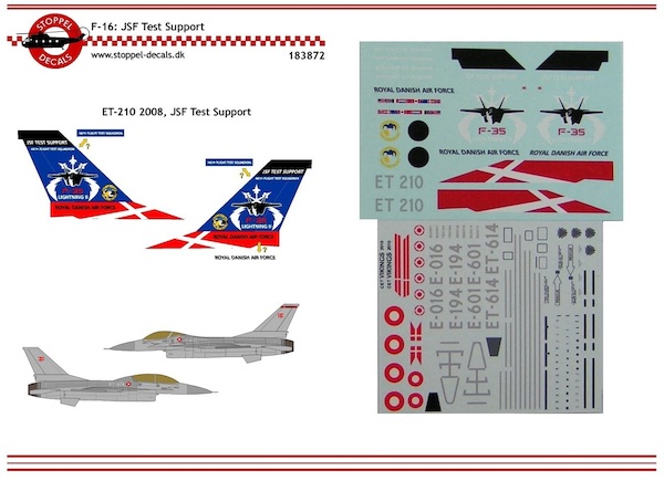 GD F16A Fighting Falcon (E-598 and E-191 R.Dan AF special markings )  SDC072183272
