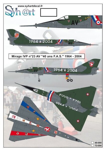 Mirage IVP n23 AV "40ans FAS" 1964-2004  48-094