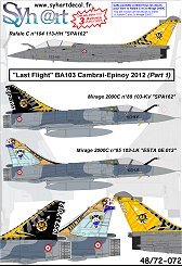 "Last Flight BA103 Cambrai-Epinoy 2012 (part1)  72-072