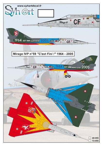 Mirage IVP #59 CF "C'est Fini" 1964-2005  72-095