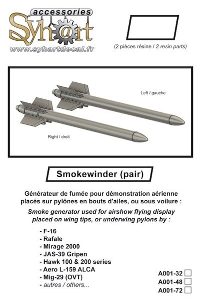 Smokewinder (pair)  A001-48