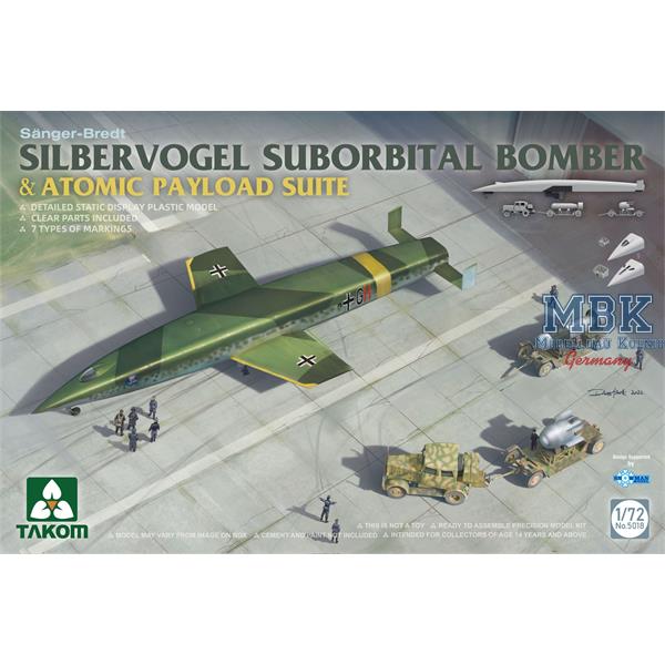 SILBERVOGEL Suborbital bomber & atomic payload suite  5018
