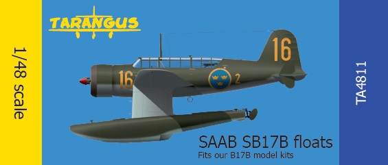 SAAB SB17B Floats  TA4811
