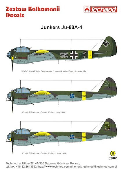 Junkers Ju-88A-4  32061