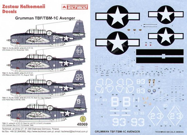 Grumman TBF-1C Avenger (VT15, VC10, VC21, VC76)  48069