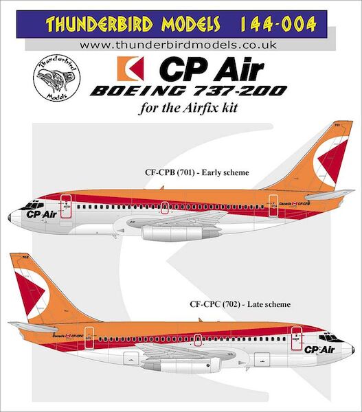 Boeing 737-200 (CP Air)  TM144-004