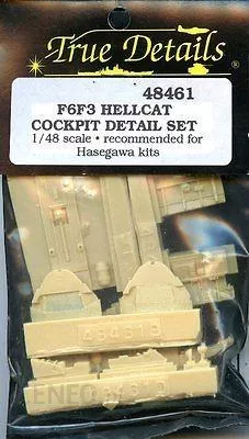 F6F-3/5 Hellcat Cockpit Detail set (Hasegawa kits)  TD48461