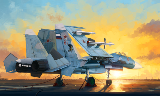 Russian Suchoi Su33 Flanker D  01678