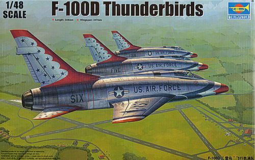 F100D Super Sabre "Thunderbirds"  02822