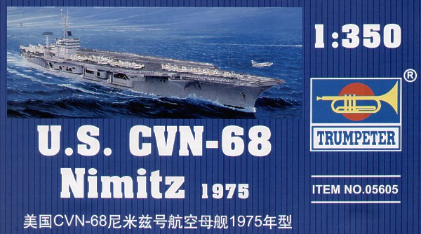 US Aircraft Carrier USS Nimitz 1975 (CVN-68)  05605