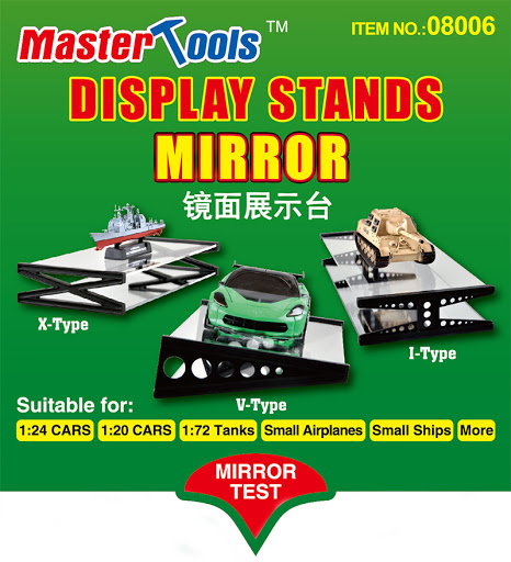 Display stands with Mirror  08006
