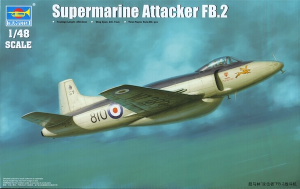 Supermarine Attacker FB2 Fighter  TR02867