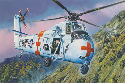 Sikorsky CH34J Chocktaw US Army Rescue  tr02883