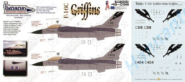 F16C Fighting Falcons (194FS Golden State Griffins)  tb48-098