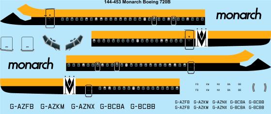 Boeing 720B (Monarch)  144-453