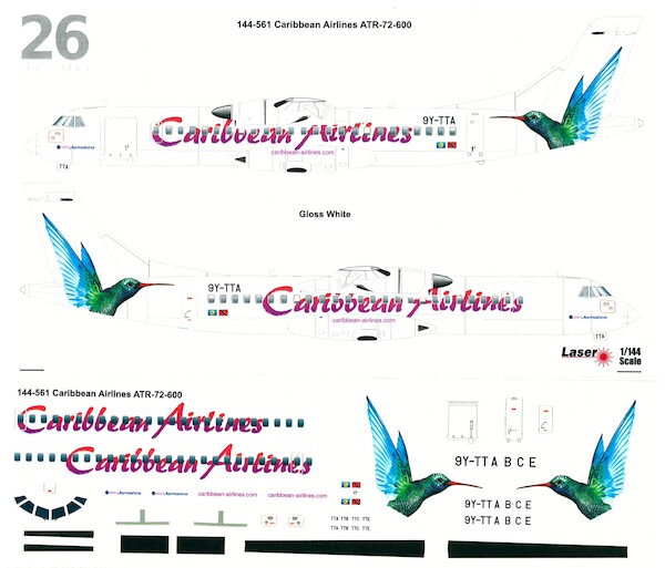 ATR72-600 (Carribean Airlines)  144-561