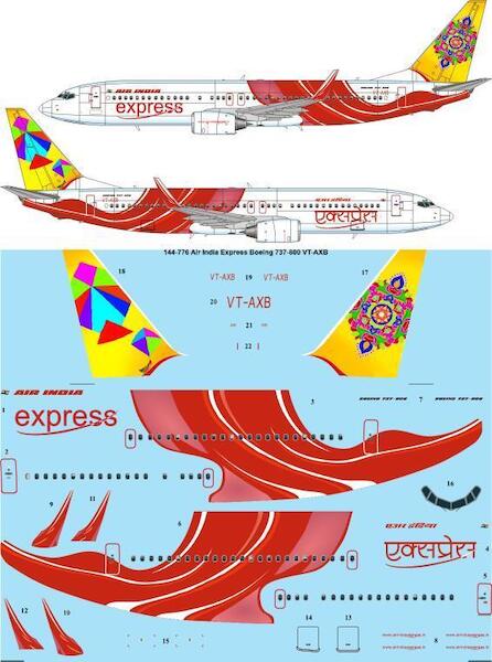 Boeing 737-800 (Air India Express VT-AXB)  144-776