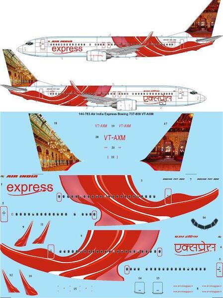 Boeing 737-800 (Air India Express VT-AXM)  144-783