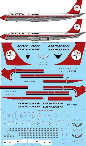 Boeing 707-300 (Dan-Air London)  144-999