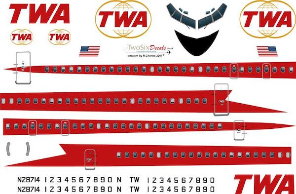 Boeing 707-331B (TWA Twin Globes)  72-65