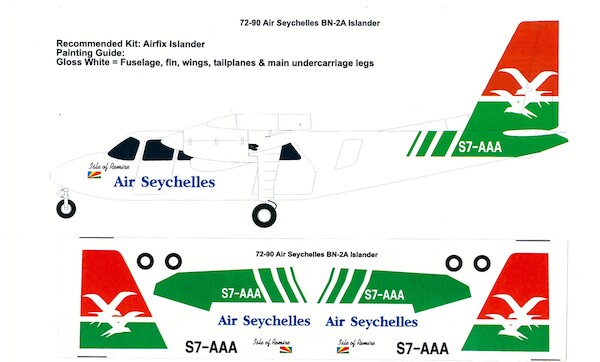 Britten Norman BN2 Islander (Air Seychelles)  72-90