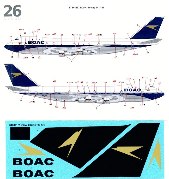 Boeing 747-136 (BOAC)  sts44177