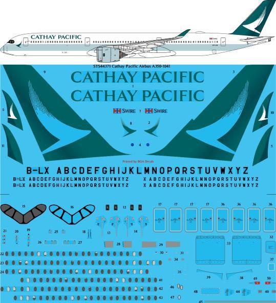 Airbus A350-1041 (Cathay Pacific)  sts44371