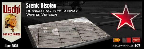 Scenic Display Russian PAG-Type Taxiway - winter version Circular  USCHI3033