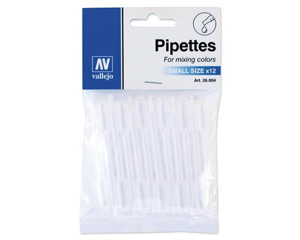 Pipettes for mixing colours - small size (12x)  26.004