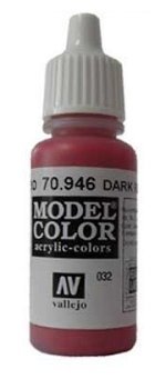 Vallejo Model Color Dark Red  val032