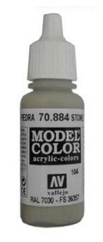 Vallejo Model Color Stone Grey (FS36357, RAL7030)  val104