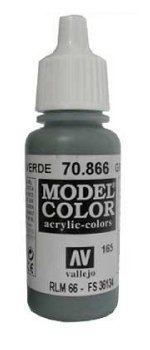 Vallejo Model Color Grey Green (FS36134, RLM66)  val165