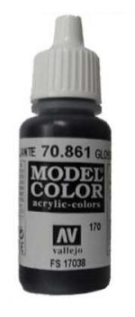 Vallejo Model Color Glossy Black (FS17038)  val170