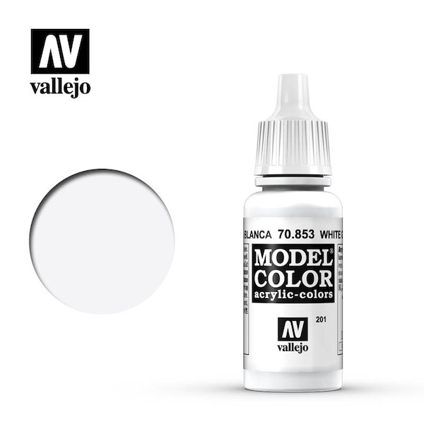 Vallejo Model Color White Glaze  val201