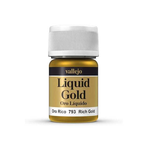 Vallejo Model Color Liquid Gold Rich  val793
