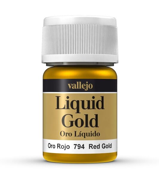 Vallejo Model Color Liquid Gold Red  val794