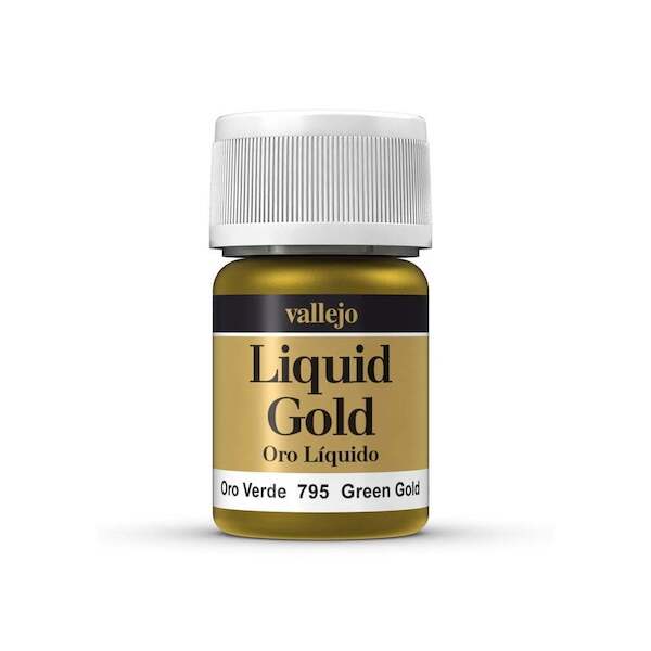 Vallejo Model Color Liquid Gold Green  val795