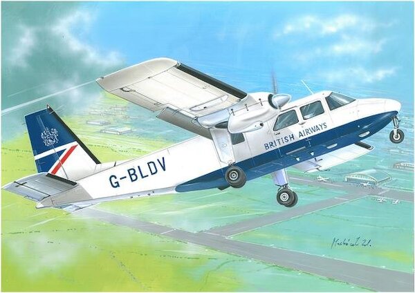 Britten Norman BN-2A Islander (British Airways G-BLDV) (REISSUE)  48010